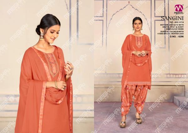 Meghali Sangini Designer Satin Ethnic Wear Salwar 